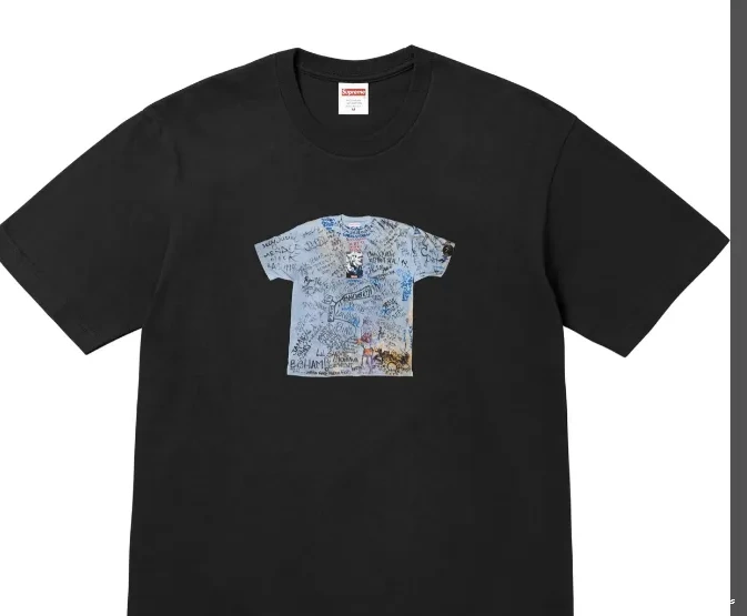 Black Anniversary Short Sleeve White XL T-shirt First M L 24SS Limited S Edition 30th Tee and 0629